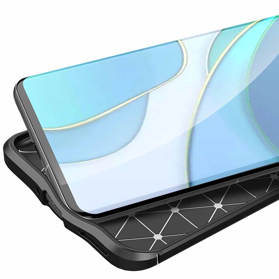 CaseUp OnePlus 9 Pro Kılıf Niss Silikon Siyah 3